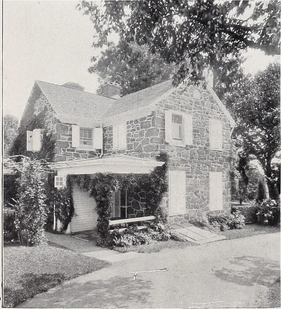 An illustration from Country homes and gardens of moderate cost;, 1907, leaf 125
