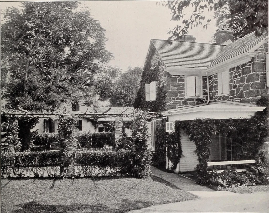 An illustration from Country homes and gardens of moderate cost;, 1907, leaf 126