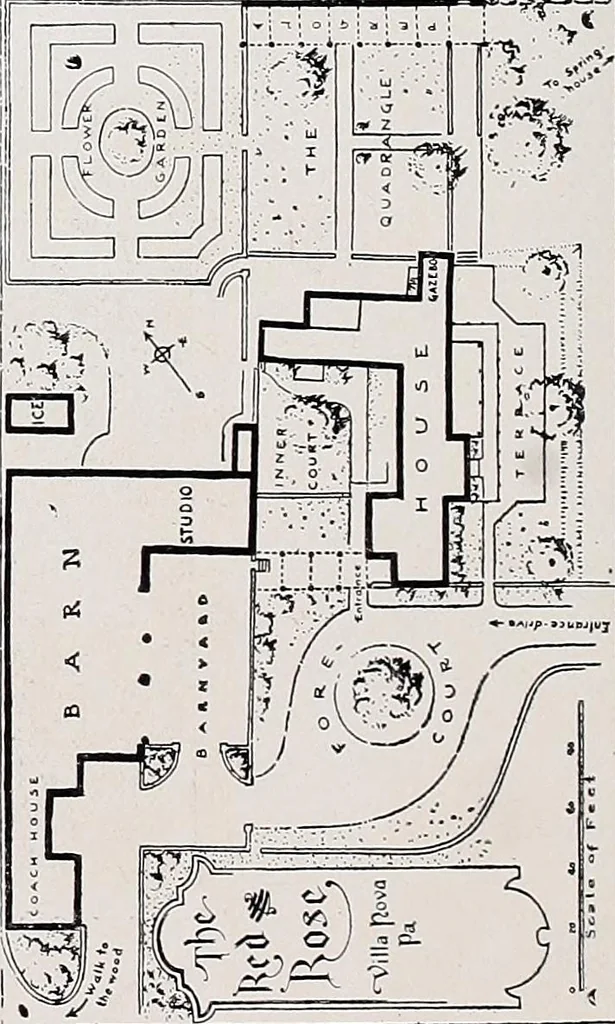 An illustration from Country homes and gardens of moderate cost;, 1907, leaf 127