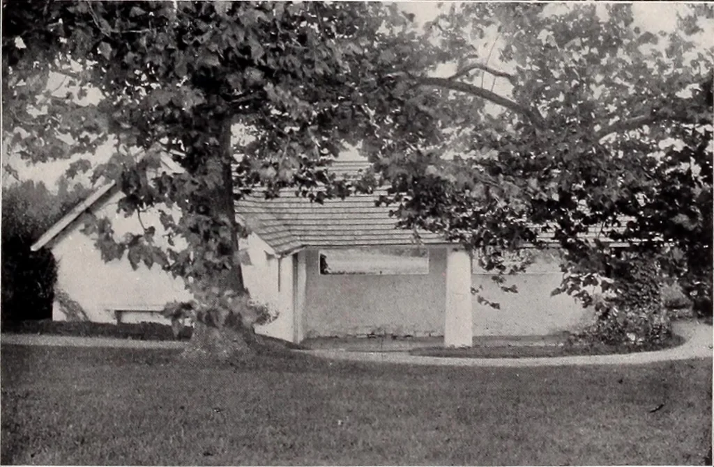 An illustration from Country homes and gardens of moderate cost;, 1907, leaf 128