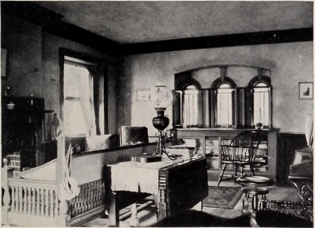 An illustration from Country homes and gardens of moderate cost;, 1907, leaf 14
