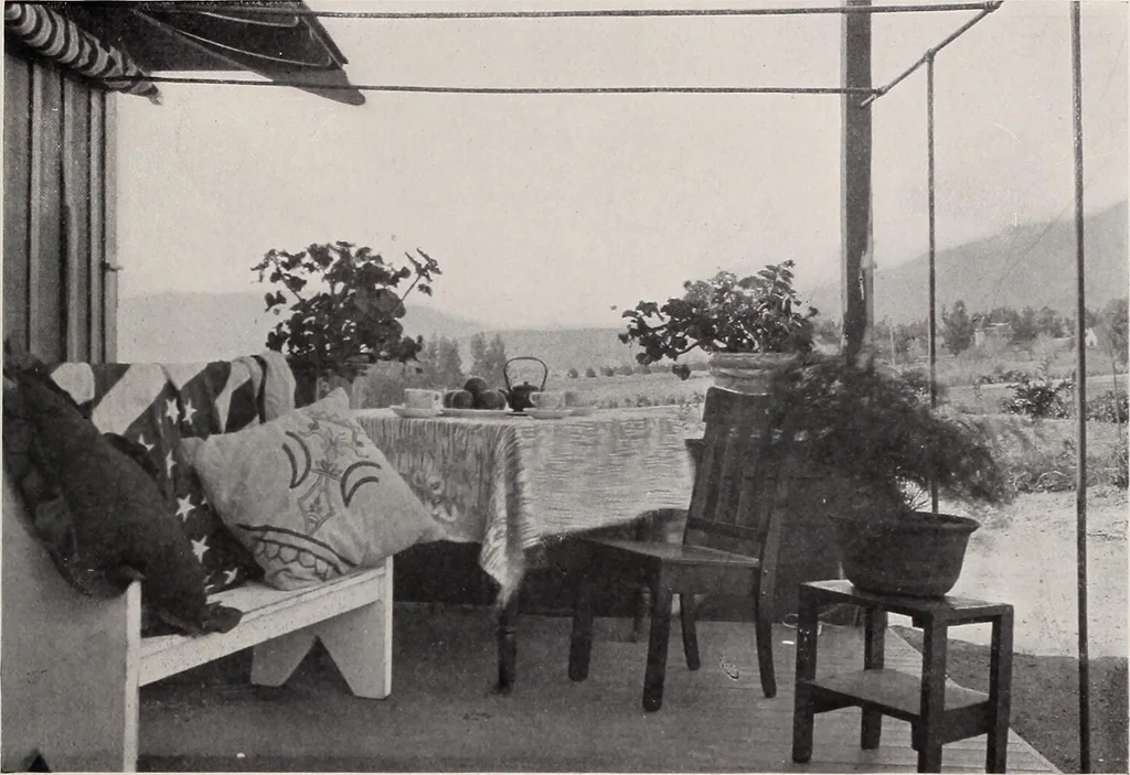 An illustration from Country homes and gardens of moderate cost;, 1907, leaf 16