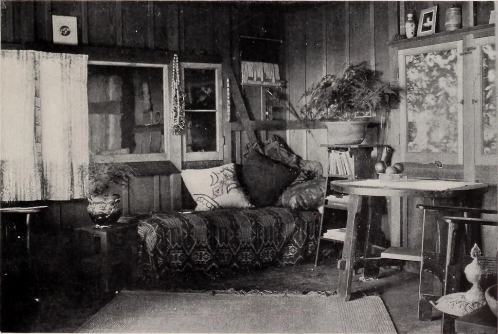An illustration from Country homes and gardens of moderate cost;, 1907, leaf 16