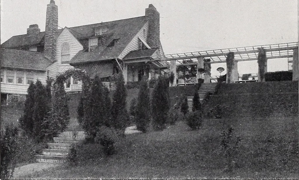 An illustration from Country homes and gardens of moderate cost;, 1907, leaf 27