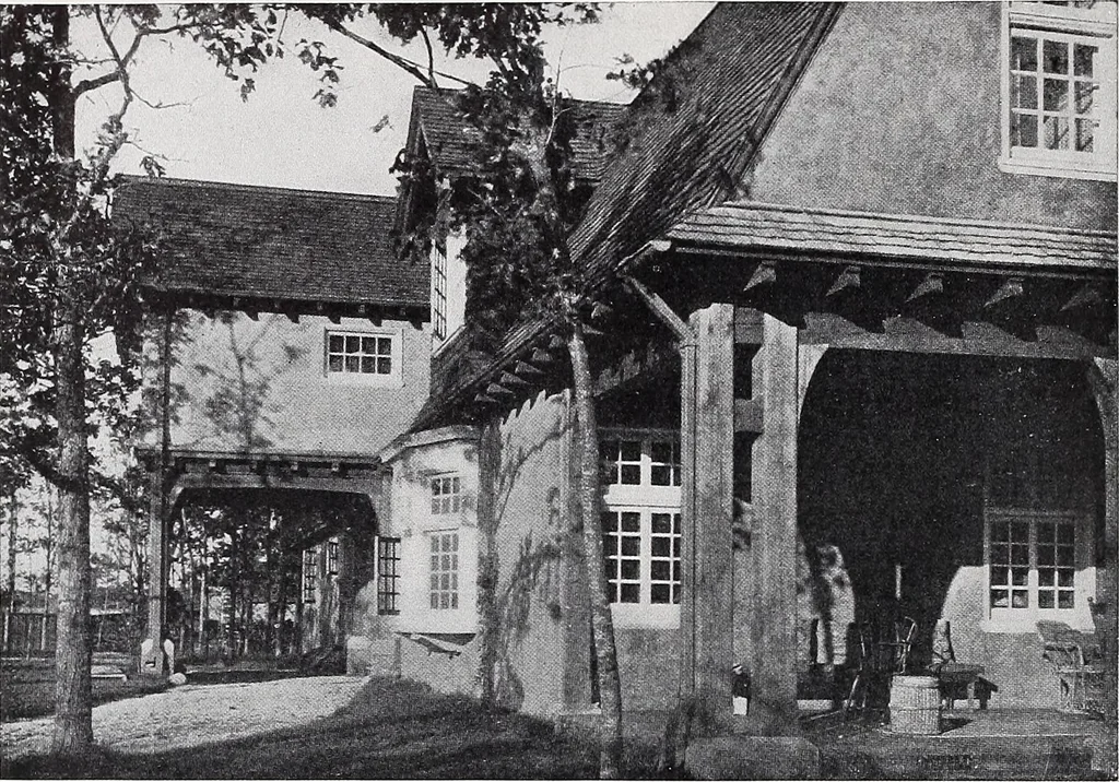 An illustration from Country homes and gardens of moderate cost;, 1907, leaf 37