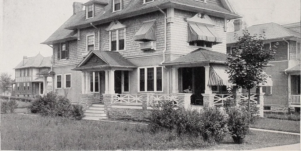 An illustration from Country homes and gardens of moderate cost;, 1907, leaf 41