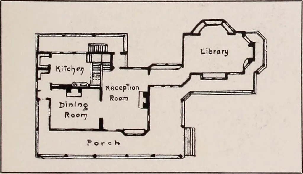 An illustration from Country homes and gardens of moderate cost;, 1907, leaf 42
