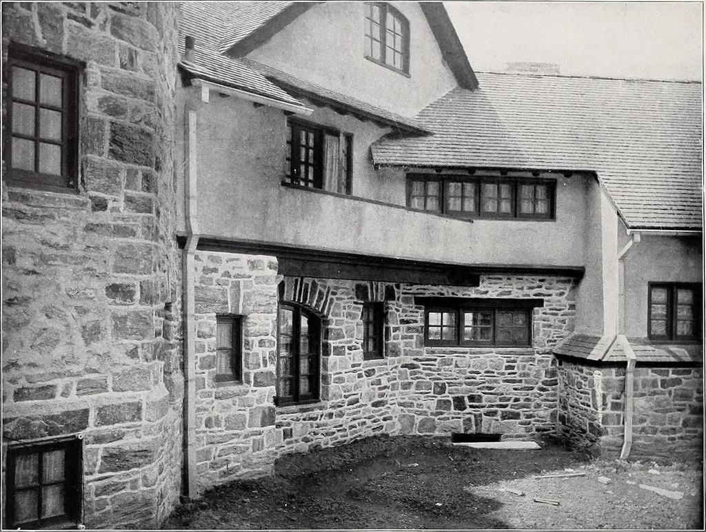 An illustration from Country homes and gardens of moderate cost;, 1907, leaf 49