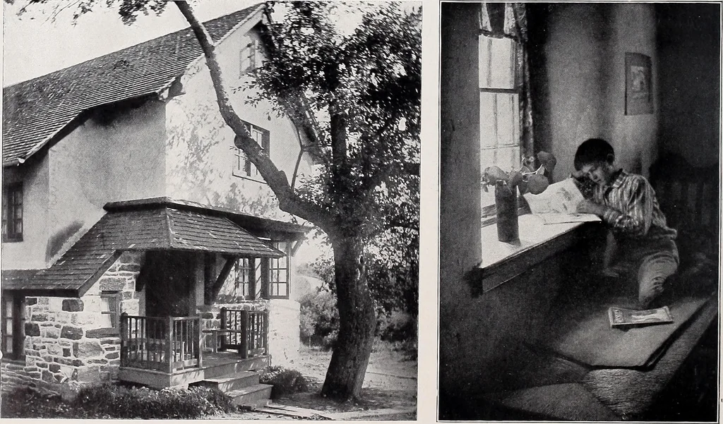 An illustration from Country homes and gardens of moderate cost;, 1907, leaf 49