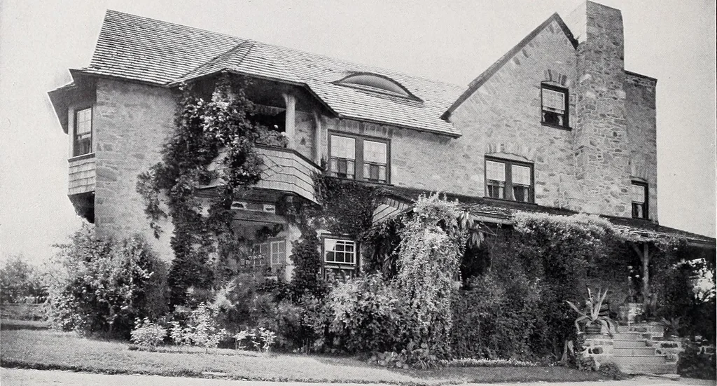 An illustration from Country homes and gardens of moderate cost;, 1907, leaf 51