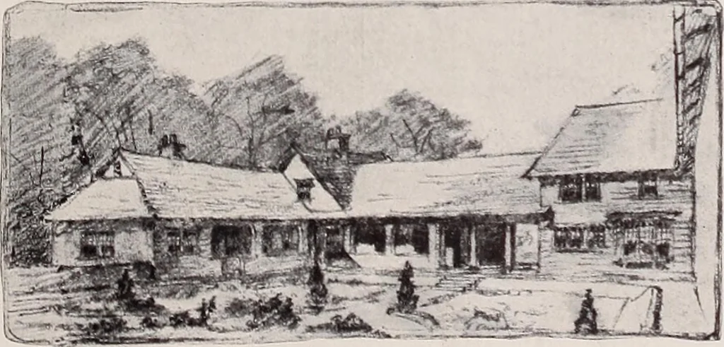 An illustration from Country homes and gardens of moderate cost;, 1907, leaf 54