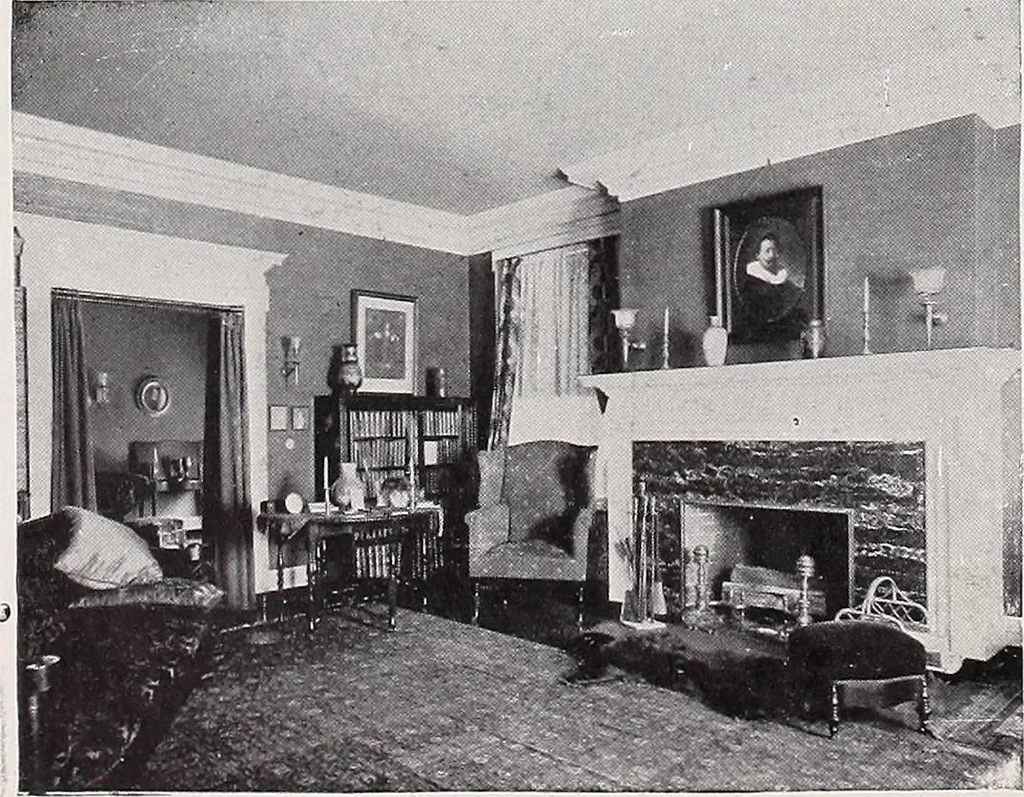 An illustration from Country homes and gardens of moderate cost;, 1907, leaf 55