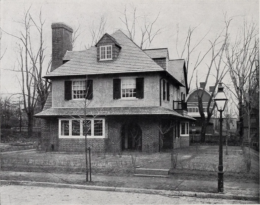 An illustration from Country homes and gardens of moderate cost;, 1907, leaf 59