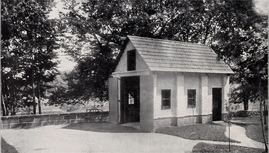 An illustration from Country homes and gardens of moderate cost;, 1907, leaf 65