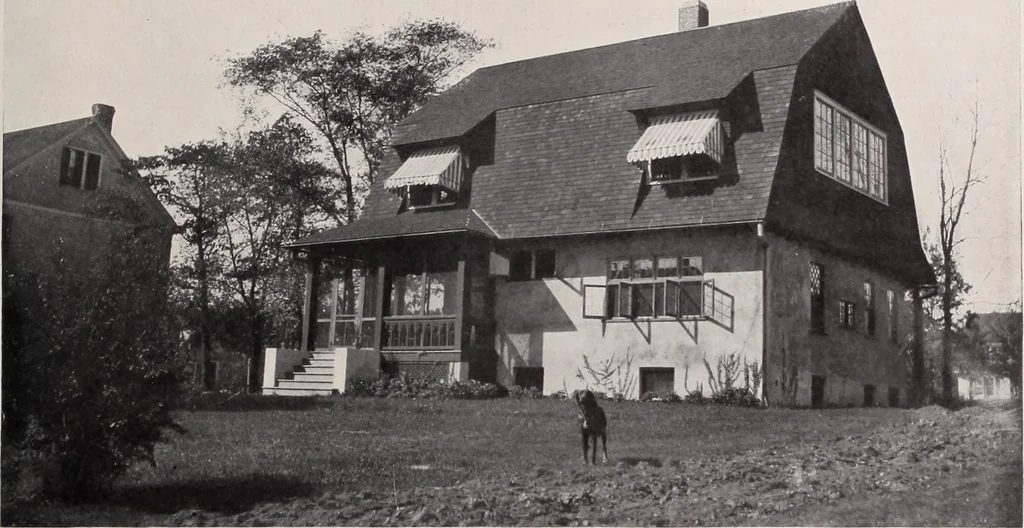 An illustration from Country homes and gardens of moderate cost;, 1907, leaf 70