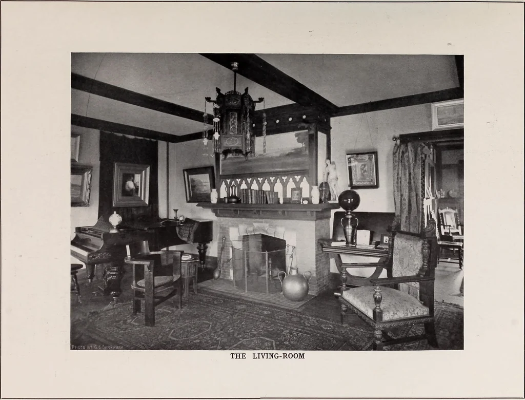 An illustration from Country homes and gardens of moderate cost;, 1907, leaf 72