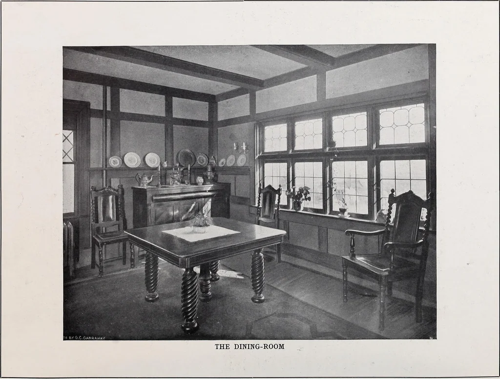 An illustration from Country homes and gardens of moderate cost;, 1907, leaf 73
