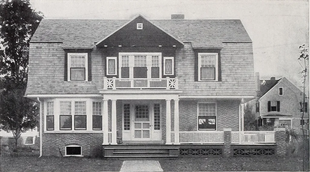 An illustration from Country homes and gardens of moderate cost;, 1907, leaf 75