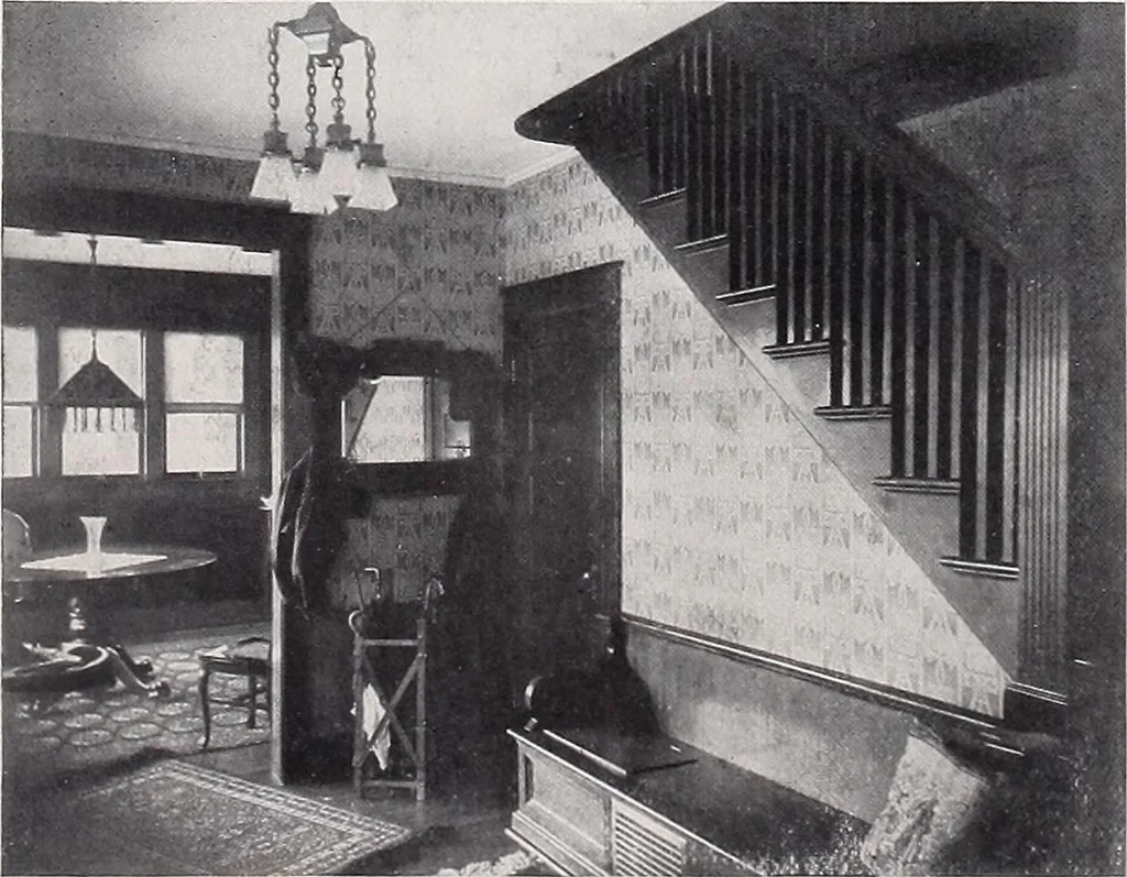 An illustration from Country homes and gardens of moderate cost;, 1907, leaf 75