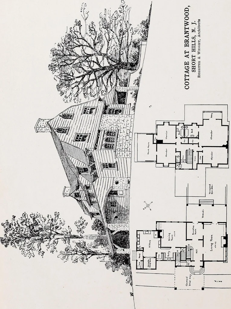 An illustration from Country homes and gardens of moderate cost;, 1907, leaf 77
