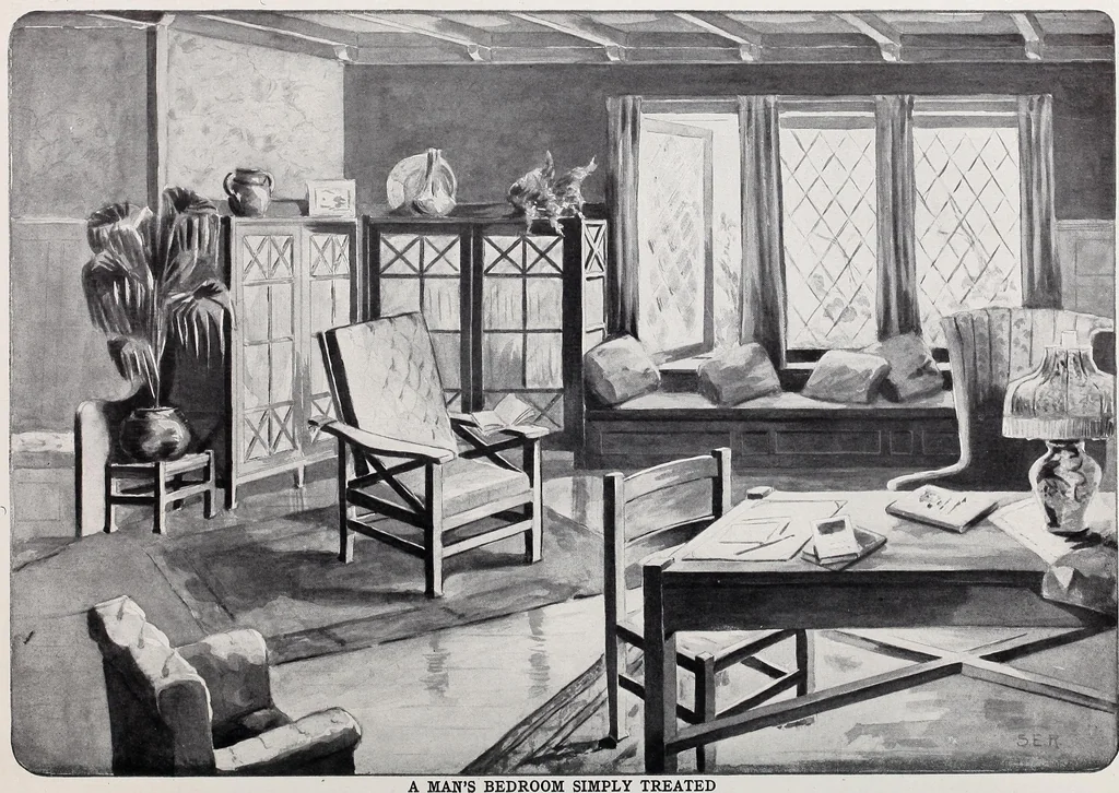 An illustration from Country homes and gardens of moderate cost;, 1907, leaf 83