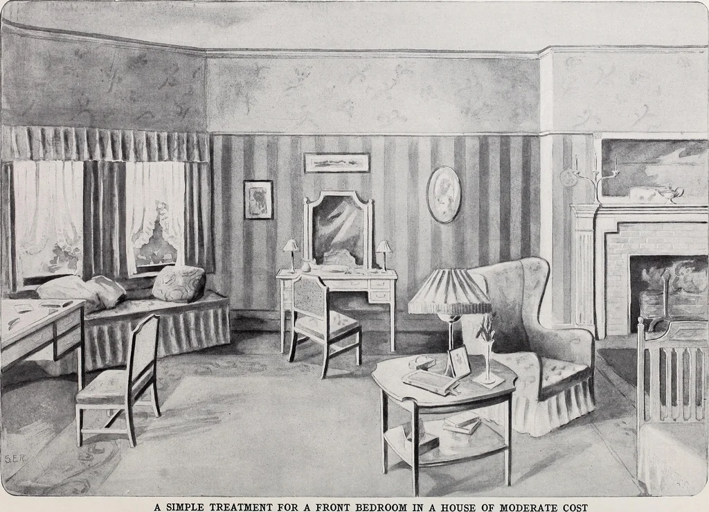 An illustration from Country homes and gardens of moderate cost;, 1907, leaf 85