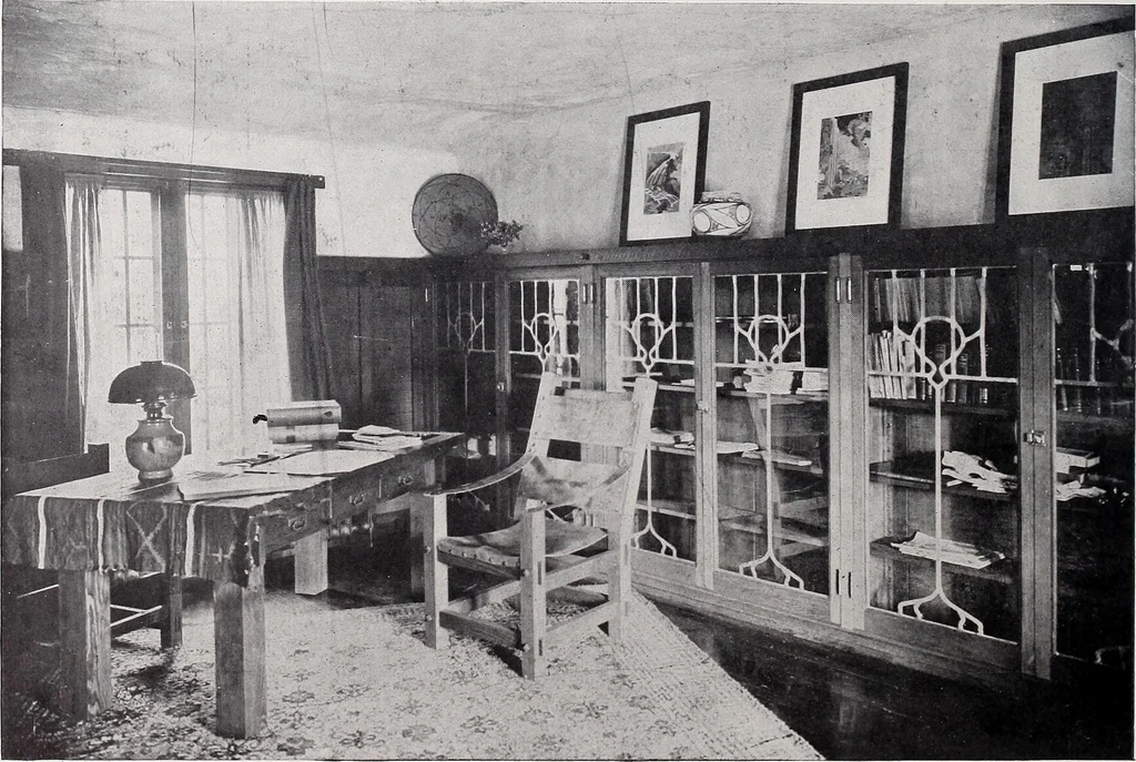 An illustration from Country homes and gardens of moderate cost;, 1907, leaf 89