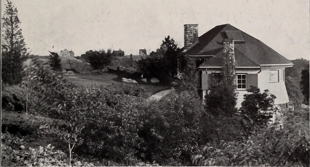 An illustration from Country homes and gardens of moderate cost;, 1907, leaf 90
