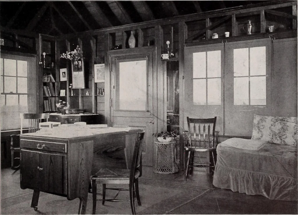 An illustration from Country homes and gardens of moderate cost;, 1907, leaf 90