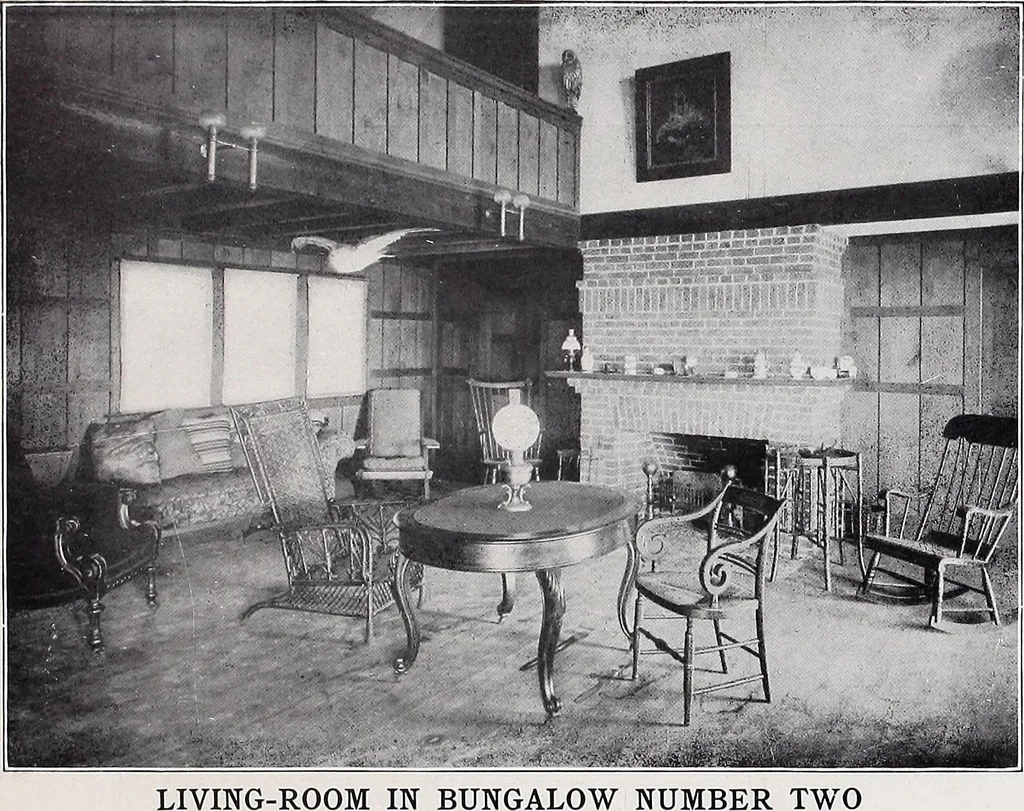 An illustration from Country homes and gardens of moderate cost;, 1907, leaf 91