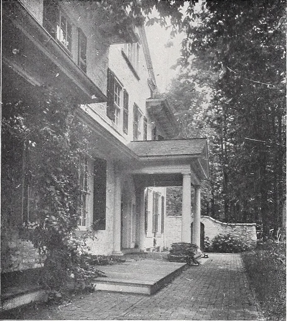 An illustration from Country homes and gardens of moderate cost;, 1907, leaf 93
