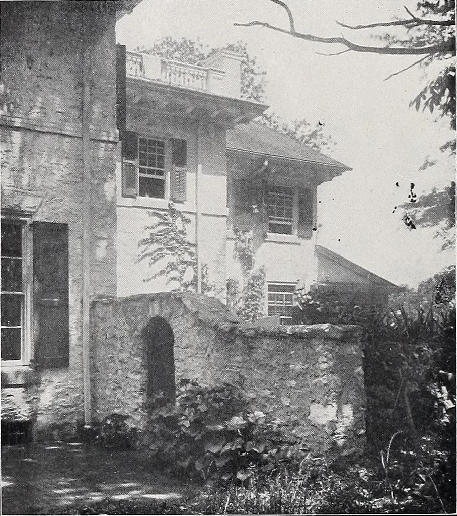 An illustration from Country homes and gardens of moderate cost;, 1907, leaf 93
