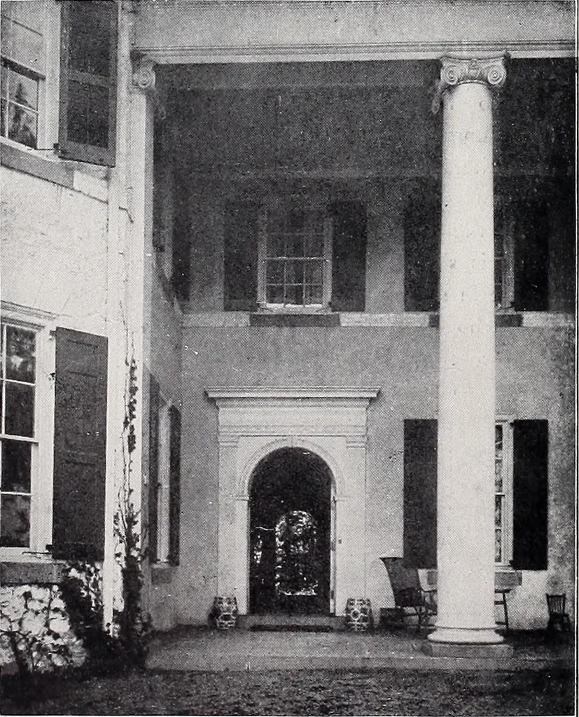 An illustration from Country homes and gardens of moderate cost;, 1907, leaf 93
