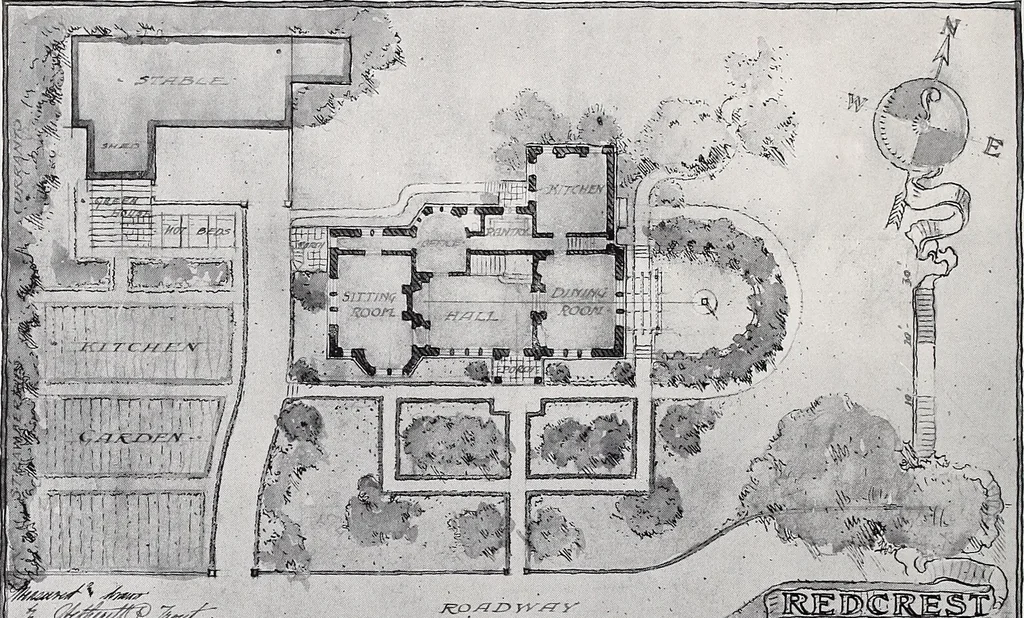 An illustration from Country homes and gardens of moderate cost;, 1907, leaf 95