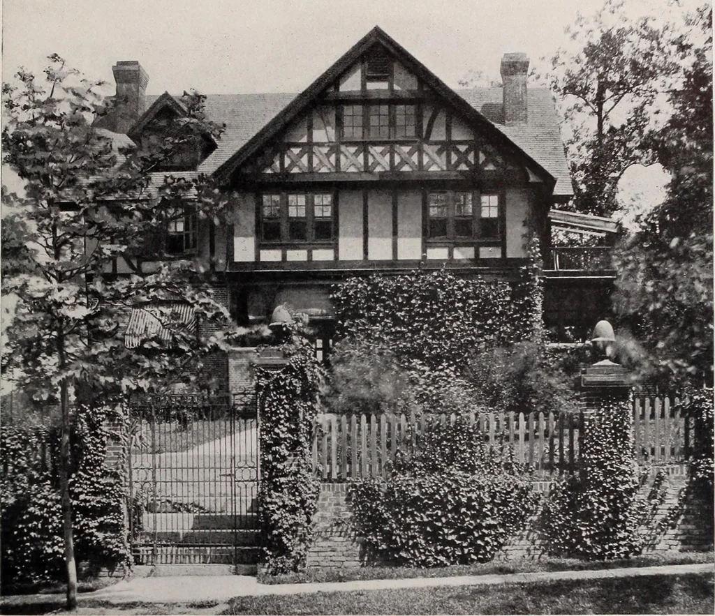 An illustration from Country homes and gardens of moderate cost;, 1907, leaf 98