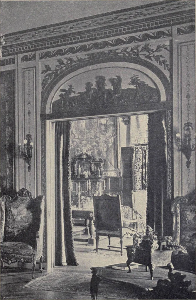 An illustration from The country house; a practical manual of the planning and construction of the American country home and its surroundings, 1905, leaf 122