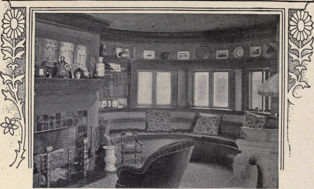 An illustration from The country house; a practical manual of the planning and construction of the American country home and its surroundings, 1905, leaf 125