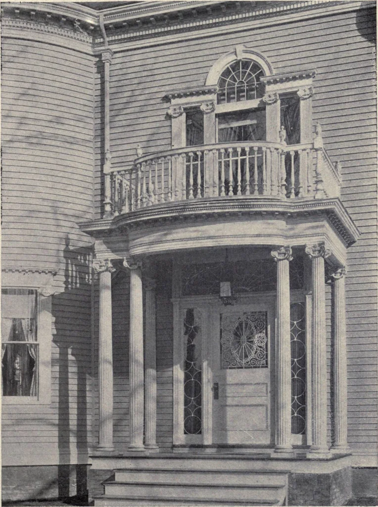 An illustration from The country house; a practical manual of the planning and construction of the American country home and its surroundings, 1905, leaf 130