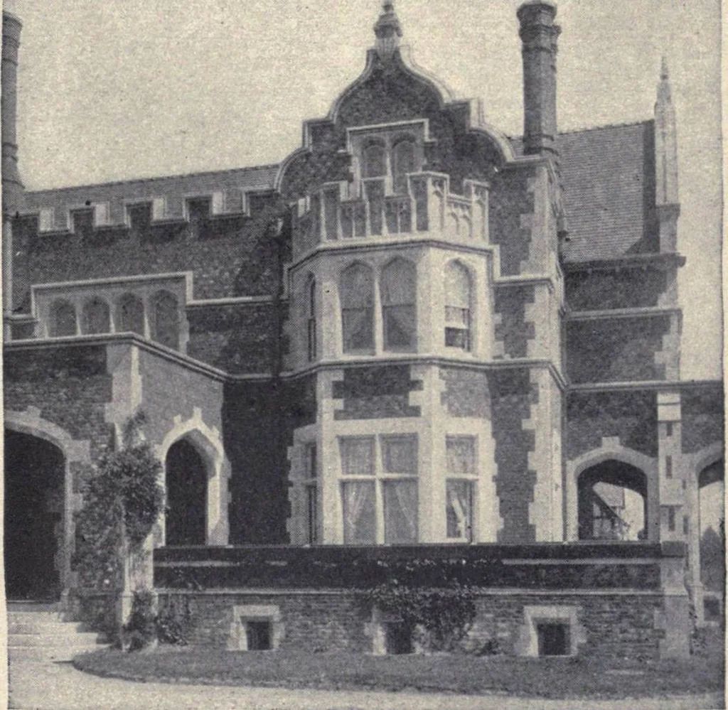An illustration from The country house; a practical manual of the planning and construction of the American country home and its surroundings, 1905, leaf 134
