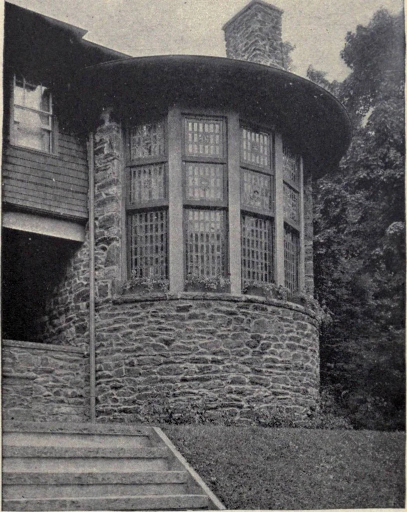An illustration from The country house; a practical manual of the planning and construction of the American country home and its surroundings, 1905, leaf 134