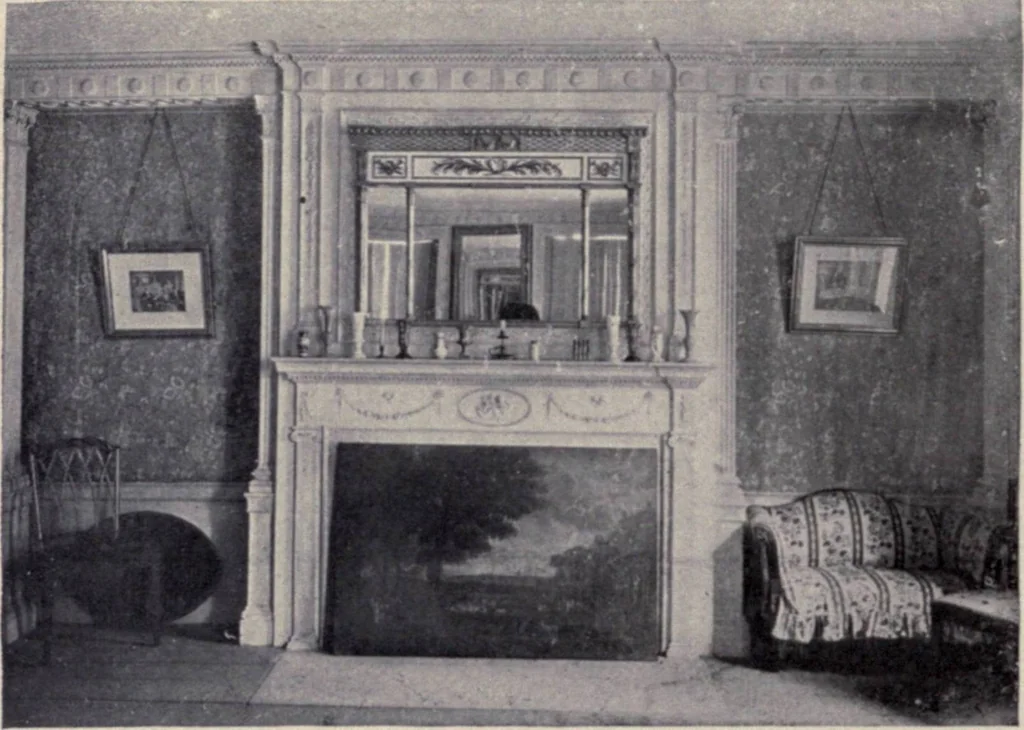 An illustration from The country house; a practical manual of the planning and construction of the American country home and its surroundings, 1905, leaf 145