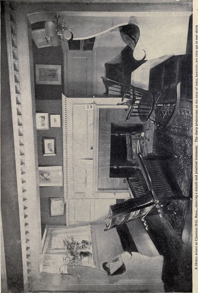 An illustration from The country house; a practical manual of the planning and construction of the American country home and its surroundings, 1905, leaf 148