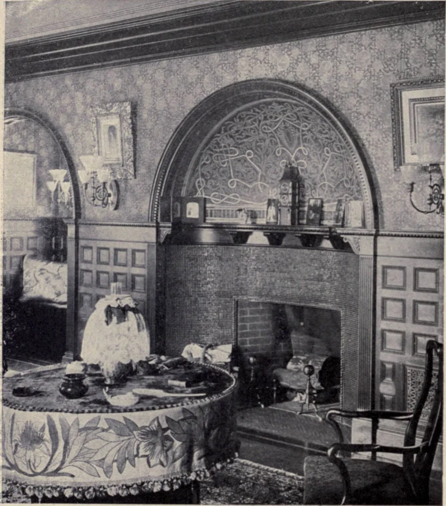 An illustration from The country house; a practical manual of the planning and construction of the American country home and its surroundings, 1905, leaf 153