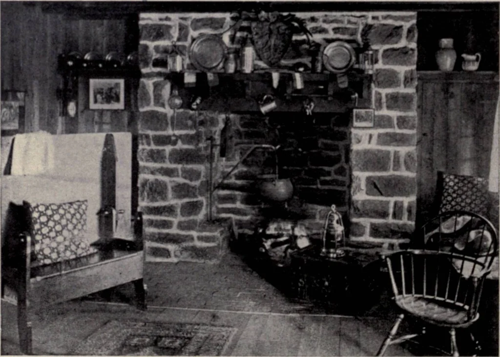 An illustration from The country house; a practical manual of the planning and construction of the American country home and its surroundings, 1905, leaf 159