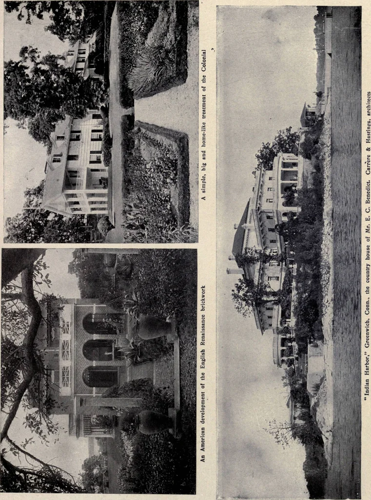 An illustration from The country house; a practical manual of the planning and construction of the American country home and its surroundings, 1905, leaf 160