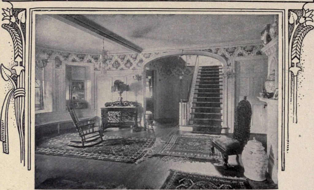 An illustration from The country house; a practical manual of the planning and construction of the American country home and its surroundings, 1905, leaf 161