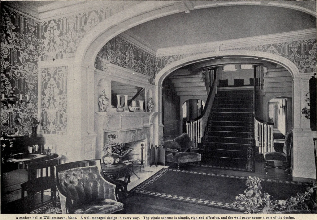An illustration from The country house; a practical manual of the planning and construction of the American country home and its surroundings, 1905, leaf 172