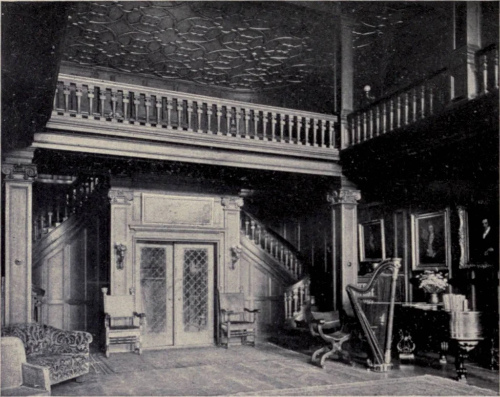 An illustration from The country house; a practical manual of the planning and construction of the American country home and its surroundings, 1905, leaf 175
