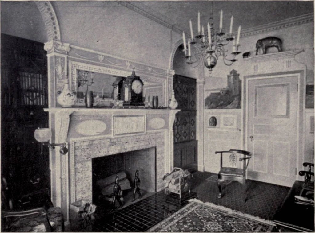 An illustration from The country house; a practical manual of the planning and construction of the American country home and its surroundings, 1905, leaf 181