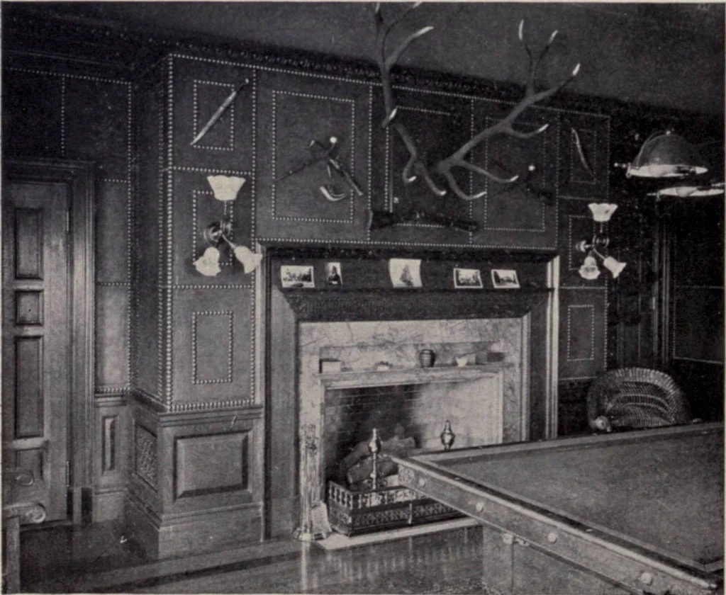 An illustration from The country house; a practical manual of the planning and construction of the American country home and its surroundings, 1905, leaf 183